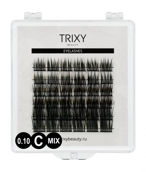 Trixy Beauty Flames Eyelashes Накладные ресницы в пучках - микс