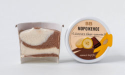 Мороженое сливочное «Джелато банан-шоколад»