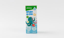 Напиток сокосодержащий «Вода и сок» яблоко, 200 мл